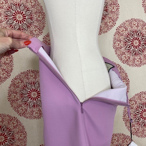 GUCCI Lilac Mini Skirt Size 40 4 Small Crepe Silk Wool 619479 Lined Luxury - Picture 6 of 15